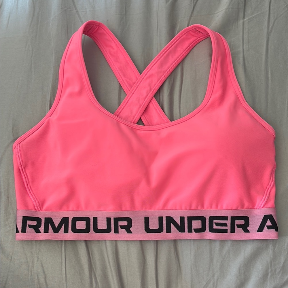 Under Armour Women's Pink Sports Bra
